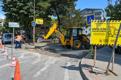 Büyükşehir Belediyesi, Orhangazi'de 1.4 kilometrelik güzergahı konforlu hale getirdi