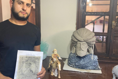 Doğuştan Gelen Yeteneğiyle Yaptığı Eserlere Büyük İlgi