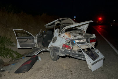 Otomobil takla attı 4 kişi yaralandı!