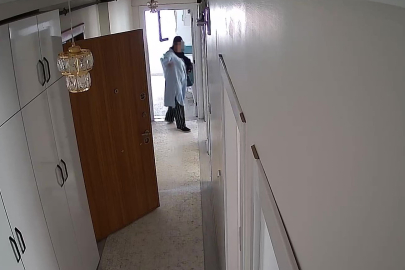 Kendi Evi Gibi Ayakkabıyla Girdiği Daireyi Soyacaktı...