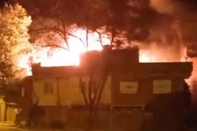 Boş Ev Alev Alev Yandı