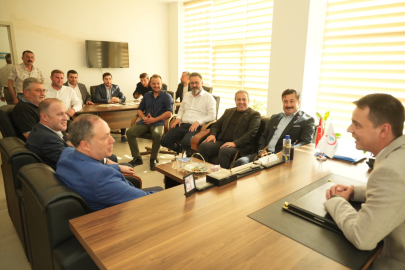 Başhekim Murat Yazgan’a Ziyaret: Hastane Hizmetleri Masaya Yatırıldı