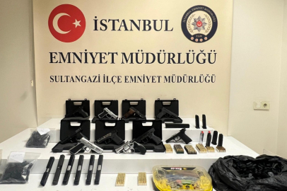 İstanbul’da Silah Kaçakçısına Baskın