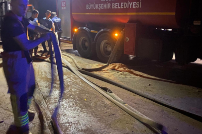 Kereste İşletmesi Alevlere Teslim oldu