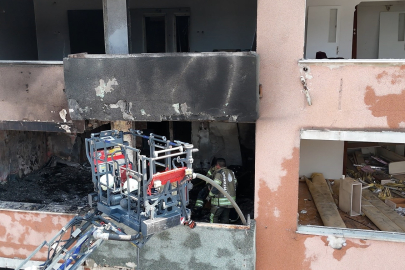 Metruk Bina Alev Alev Yandı