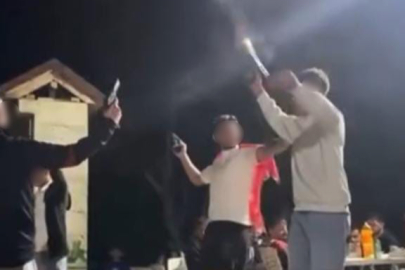 Kestel'de asker eğlencesinde silahlar ateşlendi, vatandaşlar endişelendi