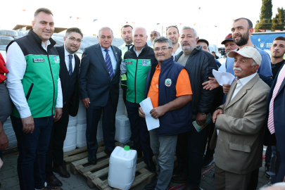 Bursa Büyükşehir'in "sıvı gübresi" çiftçiden tam not aldı