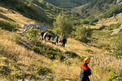 AFAD’dan İnek Kurtarma Operasyonu
