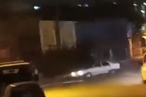 Drift Atan Maganda Kameralara Yansıdı