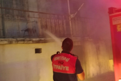 Evde Çıkan Panik Yarattı