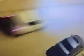 Otomobil Bisikletli Çocuğa Çarptı: Bisikletli Metrelerce Sürüklendi