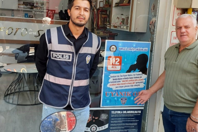 İznik İlçe Emniyet Müdürlüğü, vatandaşları dolandırıcılara karşı tek tek uyardı