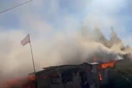 Kereste Fabrikasında Çıkan Yangın Panik Yarattı