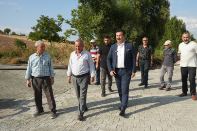 Başkan Ercan Özel Osmaniye Mahallesi’nde Çalışmaları Yerinde İnceledi