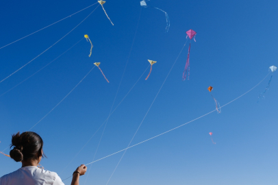 Uçurtma Şenliğinde Renkli Görüntüler