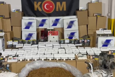Eskişehir'de Kaçak Tütün Operasyonu