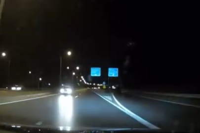 Bursa'da Otomobil Ters Şeride Girerek Kilometrelerce İlerledi