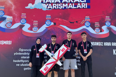 Bursa Yıldırım Ticaret MTAL, Sabit Kanat İHA yarışmasında 6'ncı oldu