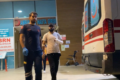 İnegöl’de spiralle çalışan genç elinden yaralandı