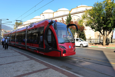 Bursa'da T1 tramvay hattında düzenleme! Ara verilecek...