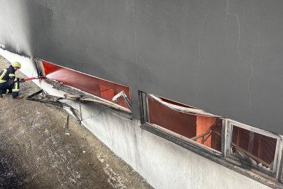 Trabzon'da AVM'de Yangın