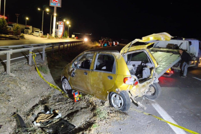 Kontrolden Çıkan Otomobil Takla Attı: 1 Ölü