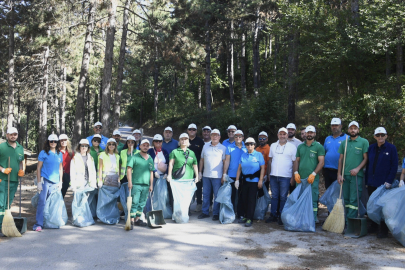 Osmangazi Belediyesi farkındalık amaçlı çöp toplama etkinliği düzenledi