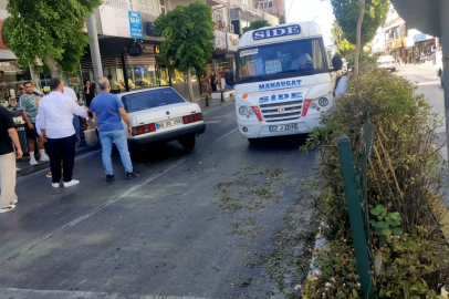 Refüjü aşıp karşı şeride geçti, facianın eşiğinden dönüldü