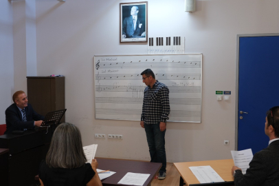 Bursa Büyükşehir Belediyesi Orkestra Şube Müdürlüğü’nde hafta sonu sınav heyecanı yaşandı