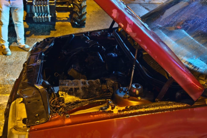 Seyir Halindeki Tofaş Alev Topuna Döndü