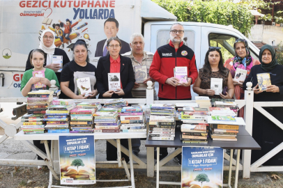 Osmangazi’de toplanan kitaplar fidana dönüşüyor