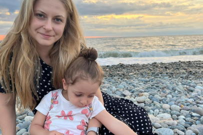 Feci kazanın görüntüleri ortaya çıktı, 3 yaşındaki kızı ve eşi kazada hayatını kaybetti