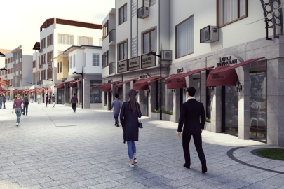 1750 metrekare alana sahip uzun sokak ve çevresinde çalışmalar yapılacak