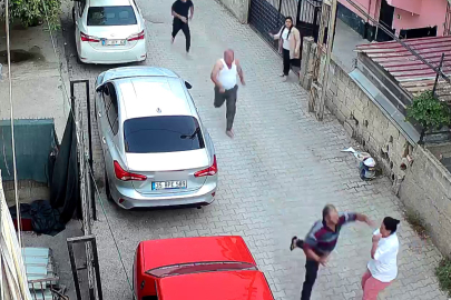 Kaçan Şahsı Tutmaya Çalışan Kadın Dayak Yedi