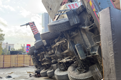 Rezidans İnşaatında Vinç Kazası