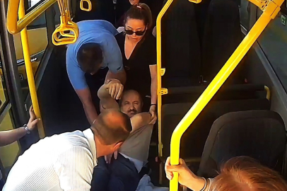 Duyarlı şoför, fenalaşan yolcuyu dakikalar içinde hastaneye ulaştırdı