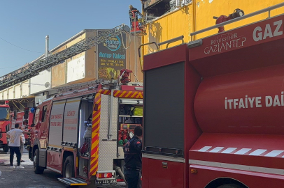 Gıda İşletmesinin Depo Kısmında Yangın