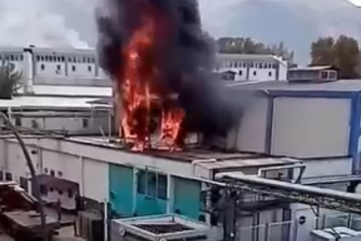 Bursa'da Fabrikada Çıkan Yangın Korku Dolu Anlar Yaşattı