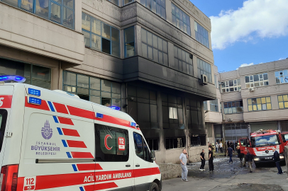 Plastik Üretim Atölyesi Alevlere Teslim Oldu