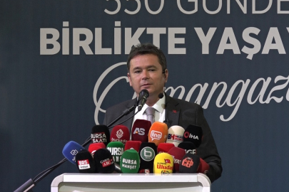 Başkan Aydın Osmangazi’nin 550 günlük karnesini açıkladı