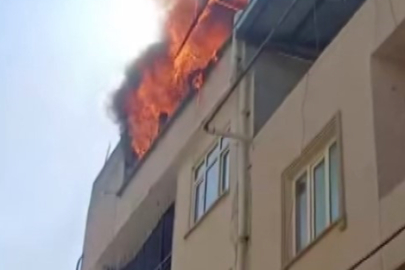 Yıldırım'da Çıkan Yangın Panik Yarattı