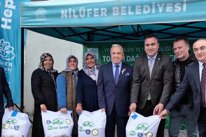 Nilüfer’de Üreticiye Destek Sürüyor