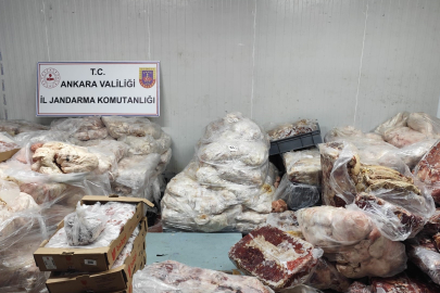 Ankara'da bozuk et skandalı: 3 iş yerinde tam 17 ton ele geçirildi