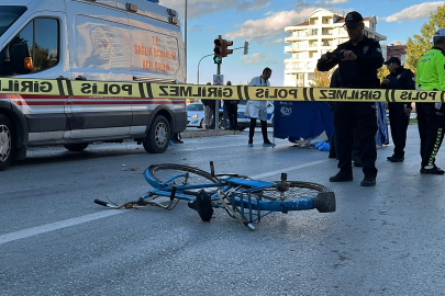 Konya’da ölümlü kaza! Su tankeri bisikletliyi ezdi!