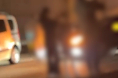 Yolu Trafiğe Kapatan 4 Maganda Yakalandı