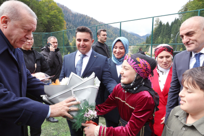 Başkan Erdoğan Babaocağı Rize’de!.