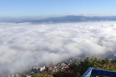 Sisle Gelen Muhteşem Doğa Manzarası