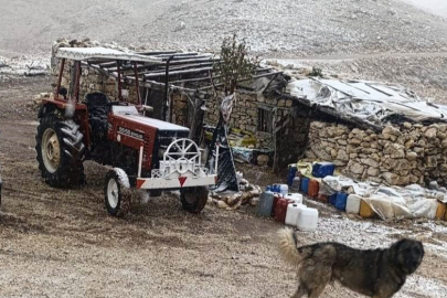 Mersin'e de Mevsimin İlk Karı Yağdı