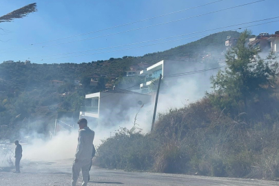 Alanya'da Orman Yangını