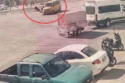 Taksi ile Motosiklet Çarpıştı: 1 Yaralı